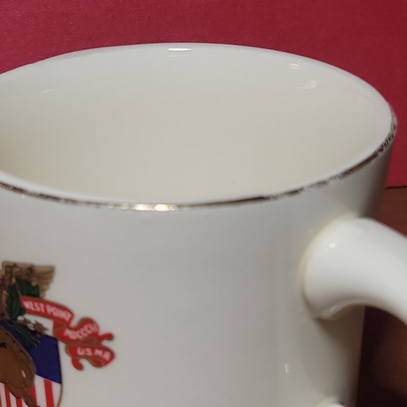 West Point Military Academy Crest Coat Of Arms Seal Coffee Mug VIntage - Picture 6 of 7